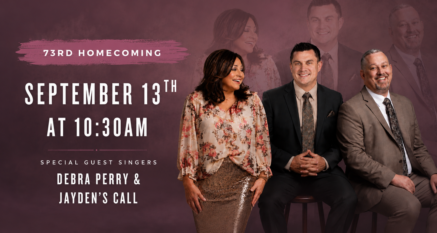 73rd Homecoming – Special Guest Singers – Debra Perry & Jaidyn’s Call