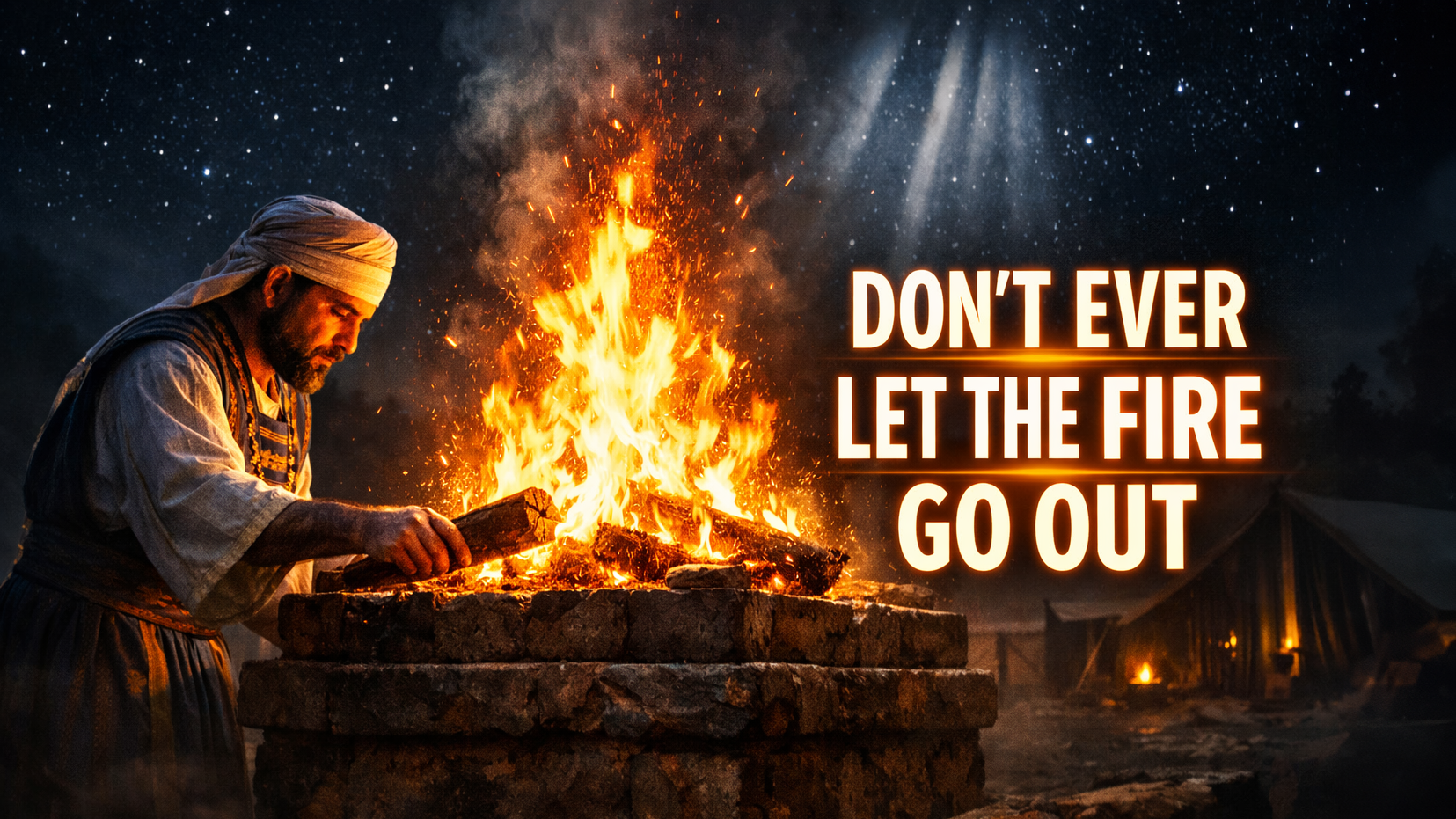 Don’t Ever Let the Fire Go Out