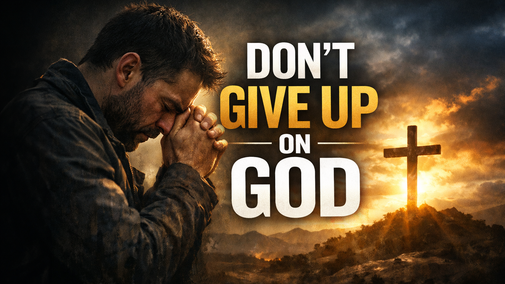Don’t Give Up on God
